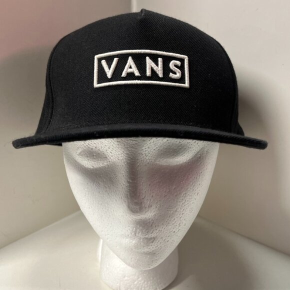 Vans Other - Vans Adult Black Hat Baseball Cap Adjustable Snapback Skateboard
